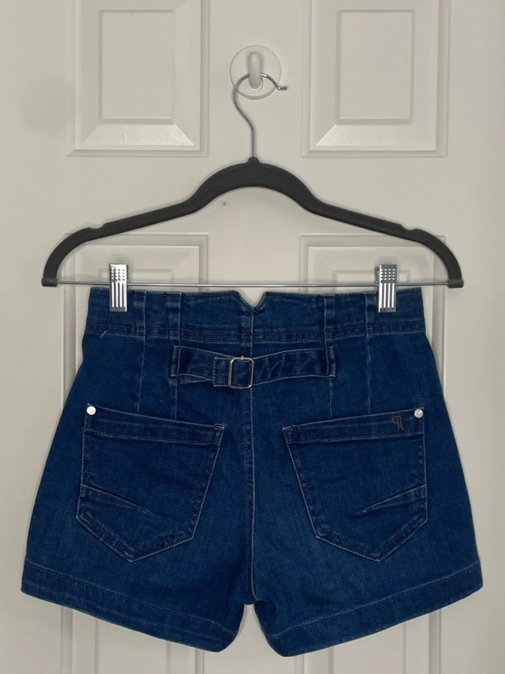 Anthropologie Pilcro The Kit High Rise Utility Denim Shorys Size 25 - Picture 9 of 15